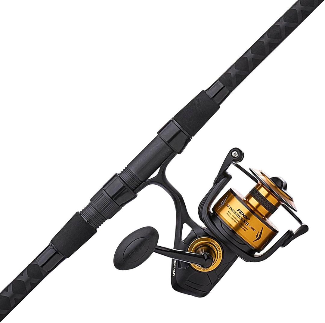 Penn Spinfisher VII Spinning Reel and Fishing Rod Combo, 6500 Size Reel - 10' - Heavy - 2pc