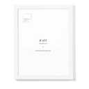 White 11x 9.5 inch Picture Frame