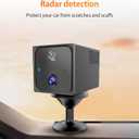 4G LTE Cellular Camera Wireless No WiFi Security Hidden Camera with 4G SIM Card, 20 Days Standby Battery, 4K HD Night Vision Car/Truck Spy Camera, Radar AI Motion Detection