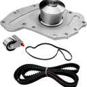 Engine Timing Belt Kit with Water Pump | Compatible with 2005-2010 Chrysler, Dodge & Volkswagen Vehicles 3.5L 4.0L V6 SOHC 24 VALVE Engine | Replaces# TS26295A, TBK295L