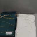 100% Egyptian Cotton Sheets King Size,1000 Thread Count Luxury Heavy Bed Sheets Set,All Season,Breathable & Cooling Sheets 17" Deep Pocket Sheets 4-Pc Sets (Pearl White, King)