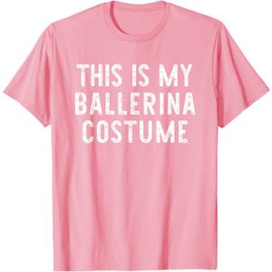 This is My Ballerina Costume Halloween Simple Kids Adult T-Shirt, Size M