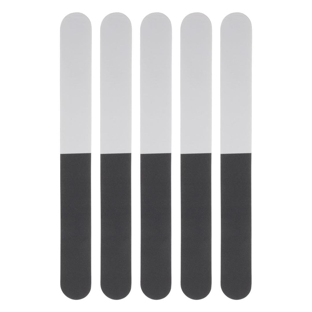 Multipurpose Sanding Sticks for Models Polishing and Finishing Double-Sided Abrasive Strips for Plastic Metal Wood 5-Piece Set with Various Grits for Detailed Craftwork