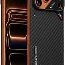 Aulumu A17 Aramid Fiber iPhone 17 Pro Case | 1500D Ultra Slim Woven | CoolHyper Real Cooling | Compatible with MagSafe