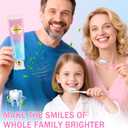 2 x Niacinamide Whitening Toothpaste, Niacinamide Toothpaste Intensive Whitens Teeth, Protects Tooth Enamel, Stain Removal & Freshens Breath, Fuoride-Free Whitening Toothpastes for Brilliant Smile