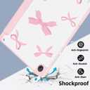 Case for Samsung Galaxy Tab A11+ Plus 11 Inch 2026 / A9+ Plus 2023, Slim Shockproof Clear Transparent Back Protective Cover with Pen Holder,Auto Wake/Sleep, Pink