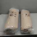 RACE LEAF 4 Pack 19x19 Inch Patio Chair Cushions, Thickened Seat Cushions Waterproof Stain Resistant with Non-Slip Ties (Khaki)