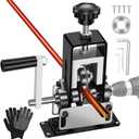 Manual Wire Stripping Machine, Gauge Wire 0.06"-1", Scrapping Copper Wire Peeler Machine, Drill Powered/Hand Crank Dual-drive Wire Stripper Tool for Scrap Copper Recycling & DIY