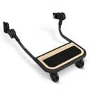 UPPAbaby Piggyback Ride-Along Board for Cruz Stroller Models 2015-2019 - Quick Attachment for Children to Stand + Stroll - 55 lbs. Weight Capacity,Black/Brown