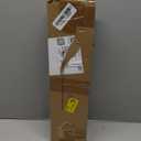 Warm Gold Curtain Rods for Windows 48 to 84 Inch 1" Diameter Adjustable Heavy Duty Brass Window Curtain Rod with Metal Finials for Living Room Bedroom Farmhouse Kitchen Outdoor