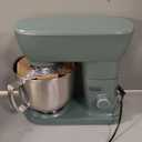 bella STIR 5.3Qt Tilt-Head Stand Mixer, 12-Speed Countertop Mixer, Aloe