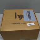 hjn Ceramic Vase Set of 3 Teal Flower Vase for Home Decor, Modern Decorative Vase for Flowers Vases for Your Ideal Shelf Decor/Table/Living Room/Kitchen/Office-Teal