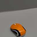 Wireless Mouse Cute Mini Computer Mouse for Laptop-Small Size Pocket Portable Compact Travel USB Optical Mice 3 Buttons 1000 DPI Cordless Mouse for PC Computer Notebook MacBook Kids Girl Gift(Yellow) (Orange)