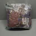 VISIMISI Cotton Bedspread Quilt Sets Reversible Coverlet Sets Comforters Vintage Bohemian Patchwork Bedspread (Brown, Queen Size)