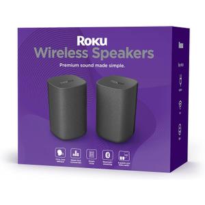 Roku Wireless Speakers (for Roku Smart Audio or Roku TV)