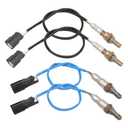4PCS O2 Oxygen Sensor kit Compatible for Explorer F150 3.5L 3.7L Mustang Edge Escape Fusion Transit Flex Taurus MKZ MKX MKT MKS Upstream Downstream Replaces#234-5038 BL3A-9Y460-CA 234-4490