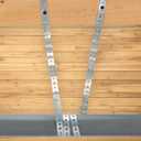 Galvanized Metal Pipe Strap 3/4-Inch x 100-Feet 24-Gauge for Pipe Support Hanging and Flexible Trimming with Holes