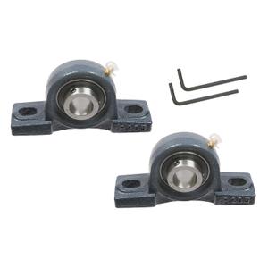 (Pack of 2) 7/8" Pillow Block Bearing with Housing UCP205-14 Solid Base P205 (Pack of 2) 7/8" Pillow Block Bearing with Housing UCP205-14 Solid Base P205