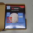 Kidde Smart Smoke Detector, Ring App Enabled for Real-Time Notifications, Wire-Free Interconnectivity, AA Battery Powered