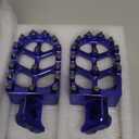 Dirt Bike Footpegs Motorcycle Foot Peg Rest Pedals CNC for TTR 110 YZ 50 70 80 50-150cc TTR 125 PW50 YZ 85 125 Pit Mini Bike Blue