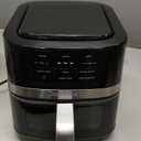 Cuisinart Air Fryer, 2.6-Quart Compact Basket Fryer with 3 Cooking Functions to Air Fry, Roast, and Bake, 3 Airfryer Presets, Dishwasher-Safe Parts, AIR-80, Stainless Steel & Black