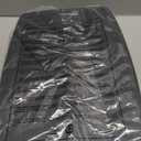 Amazon Basics Height Adjustable Rectangular Computer Monitor Riser Desk Stand with Storage for Reduced Neck Strain - Fits Monitors, Laptops Up to 22lbs, Black