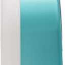 SEIKO QHE204LLH Dome Non Ticking Bedroom Alarm Clock, Blue, 4.6 x 4.5 Inches