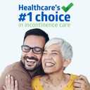 FitRight Adult Diapers, Extra+ Heavy Absorbency, L (Waist Size 44in-56in), 20 Count, OptiFit Incontinence Briefs for Men and Women, Disposable, Moisture-Wicking, Leak Protection,