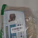 Round Ottoman Slipcover Polyester Blend Footstool Protector Covers Stretch with Elastic Bottom Feature Textured Machine Washable Jacquard Fabric (Beige, Medium Size)