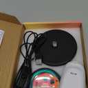 Exnemav Sunset Lamp Night Light - 16 Colors & 4 Modes Sunset Projection Lamp with Remote, Color Changing Rainbow Sunlight Lamp, Romantic Visual Led Light Projector for Photography Room Decor (Round Base)