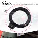 OBD-II to RJ45 6ft Cable Fits for EFILive FlashScan V2 Replacement Cable(1Pc)