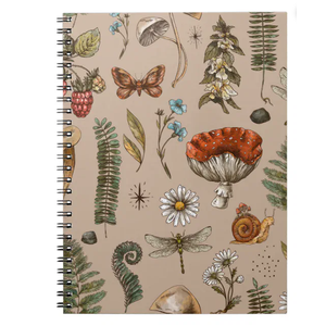 Spiral Journal Notebook for Women,A5 College Ruled Notebooks 6"x 8.4", 120 Pages (60 Sheets) Lined Journal with Premium Thick Paper,Perfect for School Office Home(Alien Space)