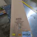 Ideal Pet Products Aluminum Pet Patio Door, Adjustable Height 77-5/8" to 80-3/8", 10-1/2" x 15" Flap Size, White