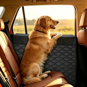 Dog Car Door Protector - 20% Larger Design for Trucks & Large SUVs, 2 Packs Thickened Waterproof Door Panel Covers, Protects from Dog Scratching