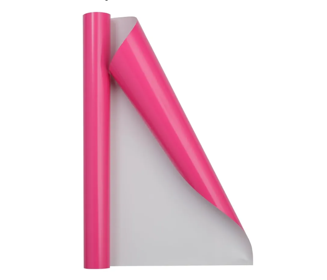 BEISHIDA Hot Pink Wrapping Paper Matte Solid Color Gift Wrapping Paper Roll Waterproof Floral Wrapping Paper,Packing Paper for Birthday,Valentine's Day,Christmas,Graduation (22.8in X 32.8ft)