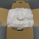 Ultra Soft Cozy Faux Fur Throw Blanket, Fuzzy Plush Thick Bubble Blanket, Luxury Fluffy Blanket for Couch, Sofa, Bedroom, and Living Room, 50x60 Inches, Cream White