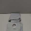 ChrisDowa Small Window Curtains for Kitchen and Bedroom - Grommet Short Thermal Insulated Room Darkening Curtains (2 Panels, Light Grey, 52 x 36 Inch)