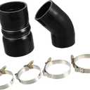 1 Set Intercooler Hose with T Bolt Clamps Kit for Ford F250 F350 2003 2004 2005 2006 2007 Only 6.0L Diesel Engine No.6C3Z6C640B Auto Replacement Parts