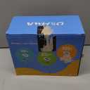 USHMA Inflatable Toddler Travel Bed, Portable Toddler Bed | Kids Air Mattress with Sides | Reversible 2 Colors Kids Blow Up Mattress -Mint Green & Pink