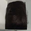 12Inch Yaki Straight Drawstring Ponytail for Black Women Synthetic Thick Kinky Straight Pony Tail Shoulder Length Black Ponytail Extension for Daily Party Use