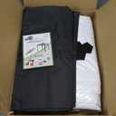 Eurmax USA 10x20 Pop Up Canopy Replacement Canopy Tent Top Cover, Instant Canopy Top Cover ONLY, Choose 30 Colors,Bonus 4PC Pack Weight Bag (10x20, White)