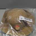 FURTALK Beach Hats for Women Summer Straw Sun Hat Wide Brim Crochet Hats (Medium, Khaki)