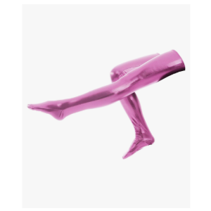 Aniler Men's and Women's 24/28/31/35 Inch Wet Look Thigh Party Tights Stockings Shiny Metallic Skintight Costumes Stockings, Pink, 28" Length Aniler Men's and Women's 24/28/31/35 Inch Wet Look Thigh Party Tights Stockings Shiny Metallic Skintight Costumes Stockings, Pink, 28" Length