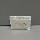 Leviton 1-Gang Duplex Device Receptacle Wallplate, Midway Size, Thermoset, Device Mount, 80503-T, Light Almond