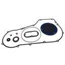 Primary Cover Gasket for Harley Davidson 1994-1998 Big Twin Evolution Softail Models and Dyna Models, Clutch Foamet Derby Primary Gasket Seal Kit & O-Ring