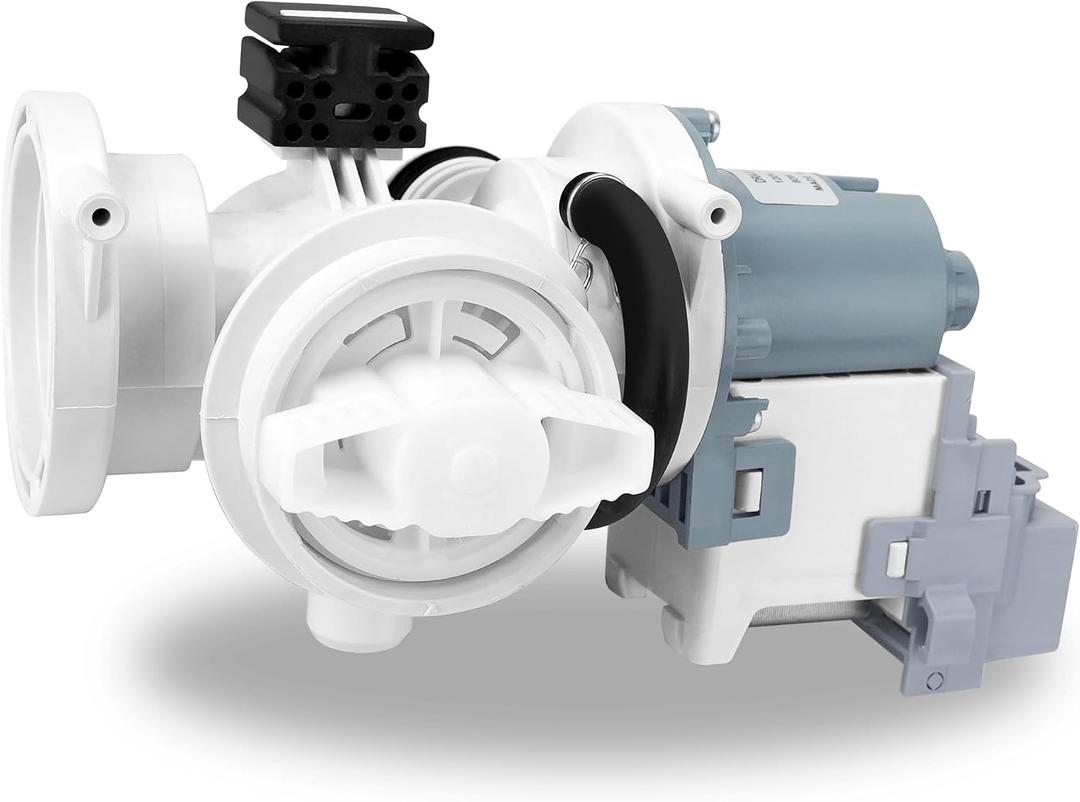 DC97-20621C DC97-20621A OEM Drain Pump Assembly Compatible with Samsung Washer WF45R6300AV/US WF45R6100AC/US WF45R6100AP/US WF45R6100AW/US WF45R6300AW/US WF46BB6700AD/US WF45T6200AW/US WF45M5500AP/A5