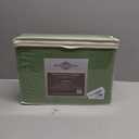 Celeste Home Ultra Soft Flannel Sheet Set with Pillowcase, Twin, Sage