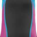 Speedo Girl's Swimsuit One Piece Closed Racerback (Black) 12
