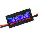 200A 100V Power Analyzer Multi Meter, High Precision DC Watt Meter Voltage Amp Tester, Battery Consumption Performance Monitor with Digital LCD Display for RC,Solar Panel, Wind Power