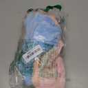 FabriCastle Dog Sweaters, 3-Pack Dog Clothes for Small Dogs Girl & Cats, Soft and Warm Pet Coats, Winter Pet Jackets, Doggy Apparel Costumes, Puppy Outfits (Ballet Pink,Skyblue,Peach, Small)